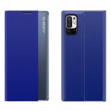 Hurtel New Sleep Case cover with a stand function for Xiaomi Redmi Note 11S / Note 11 blue