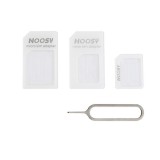 Hurtel Noosy Adapter Nano Micro Sim 3in1 iPhone Set + key