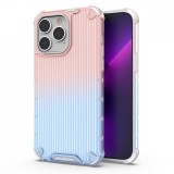 Hurtel Ombre Protect Case for iPhone 13 Pro armored cover pink and blue