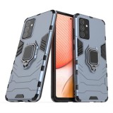 Hurtel Ring Armor tok kitámasztható Kemény tok Samsung Galaxy A72 4G kék