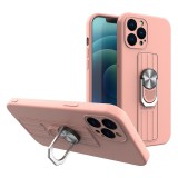 Hurtel Ring tok szilikon tok iPhone 11 Pro max Pink