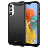Hurtel Rugalmas Carbon mintás tok Samsung Galaxy M14 Carbon tok - fekete