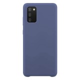 Hurtel Silicone Case Soft Flexible Rubber Cover for Samsung Galaxy A03s blue
