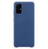Hurtel Silicone Case Soft Flexible Rubber Cover for Samsung Galaxy S21+ 5G (S21 Plus 5G) dark blue