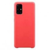 Hurtel Silicone Case Soft Flexible Rubber Cover for Samsung Galaxy S21+ 5G (S21 Plus 5G) red