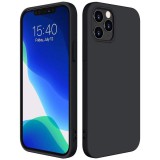 Hurtel Silicone Case Soft Flexible Rubber Cover for Xiaomi Redmi Note 10 5G / Poco M3 Pro black