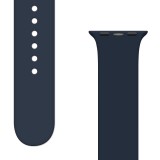 Hurtel Silicone Strap APS Silicone Watch Band 8/7/6/5/4/3/2 / SE (41/40 / 38mm) Strap Watchband Dark Blue