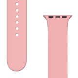 Hurtel Silicone Strap APS Silicone Watch Band 8/7/6/5/4/3/2 / SE (41/40 / 38mm) Strap Watchband Pink