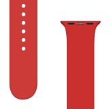 Hurtel Silicone Strap APS Silicone Watch Band 8/7/6/5/4/3/2 / SE (41/40 / 38mm) Strap Watchband Red