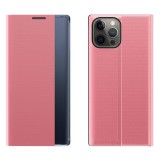 Hurtel SLEEP tok flipes kihajtható tok Smart Window iPhone 13 Pro max Pink