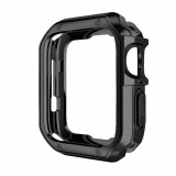 Hurtel Soft Strong tok Apple Watch 45mm - fekete