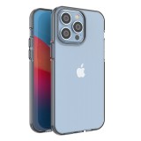 Hurtel Spring Case tok iPhone 14 Pro Max szilikon tok kerettel fekete