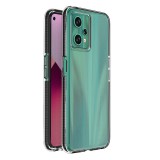 Hurtel Spring Case tok Realme 9 Pro szilikon tok kerettel fekete