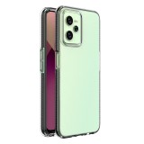 Hurtel Spring Case tok Realme C35 szilikon tok kerettel fekete