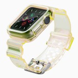 Hurtel Strap Light Set replacement band strap case for Watch 3 42mm / Watch 2 42mm yellow