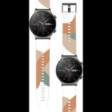 Hurtel Strap Moro Csereszíj Huawei Watch GT2 Pro Csereszíj Camo Fekete - 4, Tok (9145576237632)