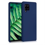 Hurtel Szilikon tok lágy rugalmas szilikon tok Samsung Galaxy A42 5G kék