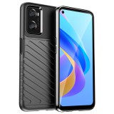 Hurtel Thunder Case flexible armored cover for Oppo A76 / Oppo A36 / Realme 9i black