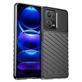 Hurtel Thunder Case tok XIAOMI Redmi Note 12 Pro+ szilikon armor tok fekete