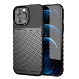 Hurtel Thunder tok Flexible Tough ütésálló tok TPU tok iPhone 13 Pro max fekete