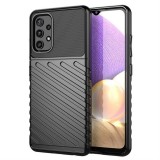 Hurtel Thunder tok Rugalmas Kemény tok TPU tok Samsung Galaxy A72 4G fekete