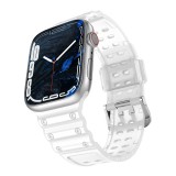 Hurtel Triple Protection csereszíj Apple Watch SE, 9, 8, 7, 6, 5, 4, 3, 2, 1 (41, 40, 38 mm) átlátszó