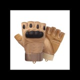 Hurtnet Taktikai kesztyű csuklóvédővel, barna, XL, HT