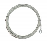 HUSAR WINCH Acél kábel csörlőhöz - 10m