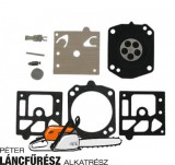 Husqvarna 362, 365, 371, 372 karburátor felújító készlet - walbro karbikhoz