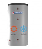 Hűtési-fűtési puffer tároló - Cordivari VOLANO TERMICO PDC 300 - hőcserélő nélkül 300 liter - hőszivattyús rendszerekhez