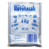 Hűtő- és uzsonnás tasak 30*40 cm 4kg 30 db