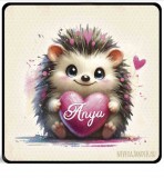 Hűtőmágnes, Anyák napja, sünike