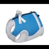 Hűtőmellény kutyáknak fényvisszaverő elemekkel, kék, XL-es