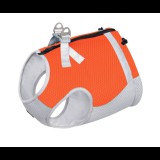 Hűtőmellény kutyáknak fényvisszaverő elemekkel, narancssárga, L-es