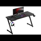 Huzaro Hero 3.3 Gamer asztal 140 x 60 x 74 cm - Fekete (HZ-HERO 3.3 BLACK)