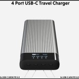 Hyperdrive Hyper Juice (HJ245B) Powerbank 27000 mAh USB-C® Fekete/ezüst (HJ245B)