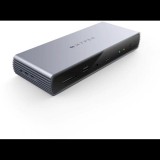 HyperDrive Thunderbolt 4, ezüst (HY-HDTB4D-EU)