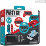 Hyperkin ARMOR3 M07532 Nintendo Switch/OLED Party csomag (Üvegfólia + Thumb Grips + Szilikon tokok)