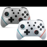 Hyperkin Armor3 Nuchamp M07467-WHWS Wireless Gamepad Nintendo Switch konzolhoz 2db - Fehér/Szürke (M07467-WHWS)