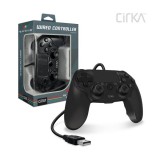 Hyperkin Cirka NuForce vezetékes kontroller (PS4, PC, Mac, fekete)