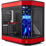 HYTE Y60 Tempered Glass Black Cherry + Y60 DIY LCD panel CS-HYTE-Y60-BR+CS-HYTE-Y60LCD-DIY