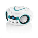 Hyundai hordozható CD lejátszó fehér-türkiz (TRC533AU3WBL) (TRC533AU3WBL)