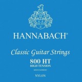 Hannabach 800 Blue High Tension húrgarnitúra klasszikus gitárhoz