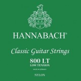 Hannabach 800 green low tension húrgarnitúra klasszikus gitárhoz
