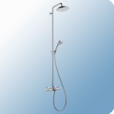 Hansgrohe Croma 220 fejzuhany elforgatható zuhanykarral 400mm króm