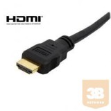 HDMI-HDMI kábel, 1m, aranyozott