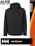 Helly Hansen MANCHESTER BLACK prémium technikai férfi vízálló esőkabát - munkaruha