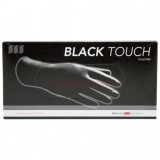 HERCULES-SAGEMANN Black Touch Powder-Free Latex kesztyű Fekete 10 db (Size L)