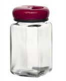 Herevin Üveg fűszertartó műanyag szórófejjel és kupakkal, 160 ml