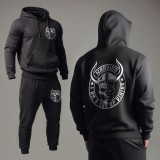 I am a son of Viking. Warrior - fekete melegítő szett